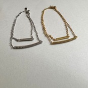 S925 ダブルキャシャブレスレット