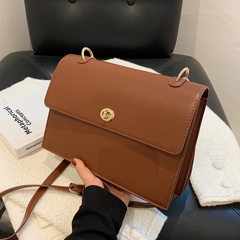 スタンダードオータムウィンター レトロ 秋物 冬物 スクウェア メッセンジャーバッグ Tiancai_Wing_Bag72823468406