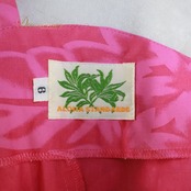 フラダンス 衣装 ワンピース ドレス アロハスタンダード ピンク系 ALOHA STANDARDS ワンカラー キャミソールワンピース モンステラ柄 プルメリア柄 かわいい 華やか 鮮やか 明るい ハワイアン アロハ ハワイアンプリント フラ ダンス レッスン