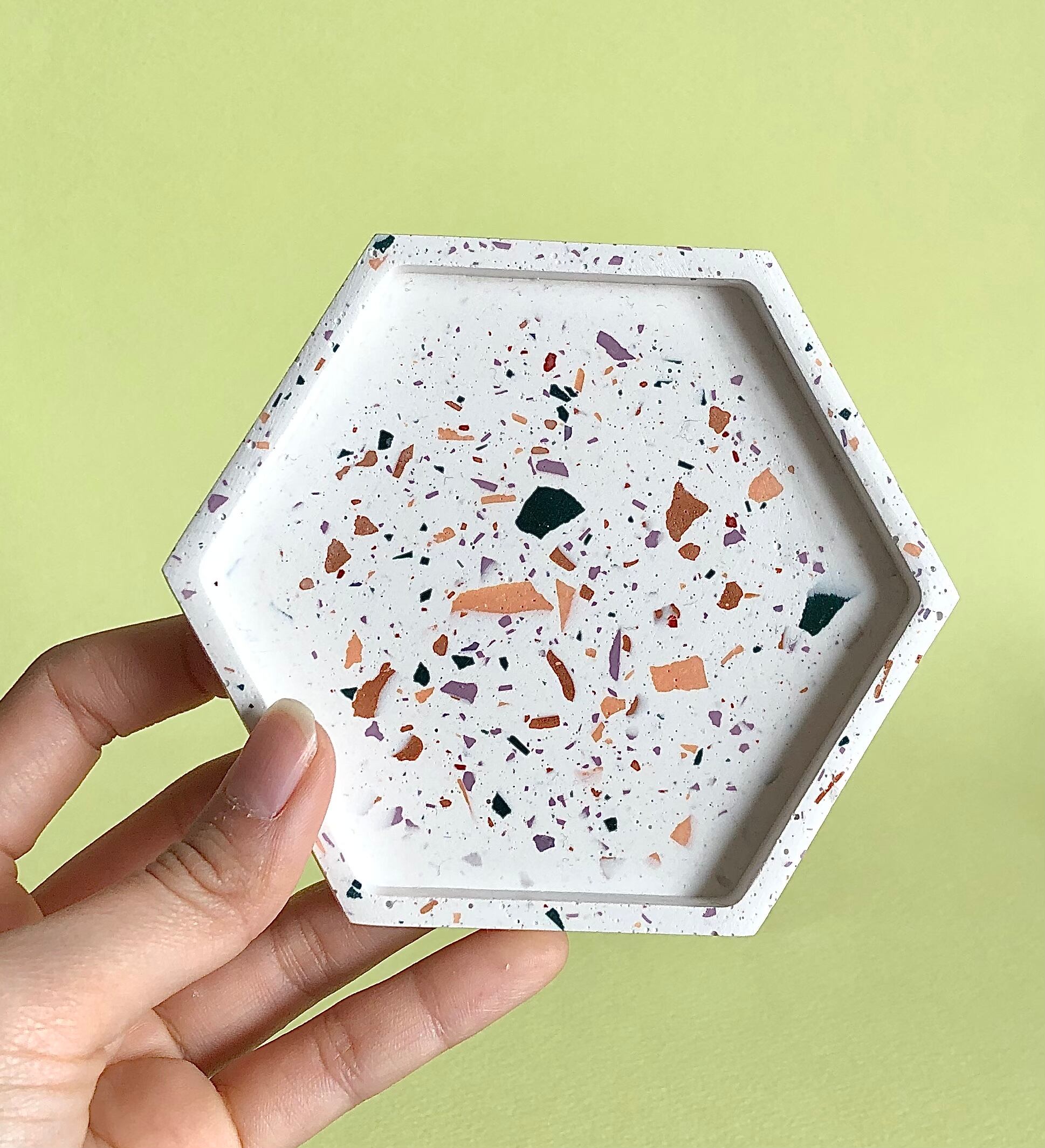 【sample sale】terrazzo テラゾー コースター マルチトレイ アクセサリートレイ 韓国インテリア