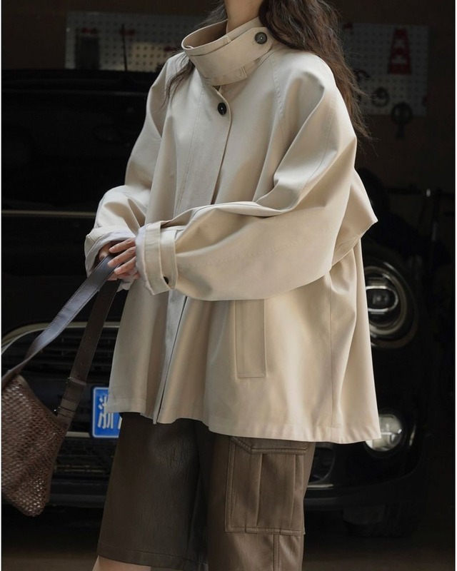 A-line Short Coat