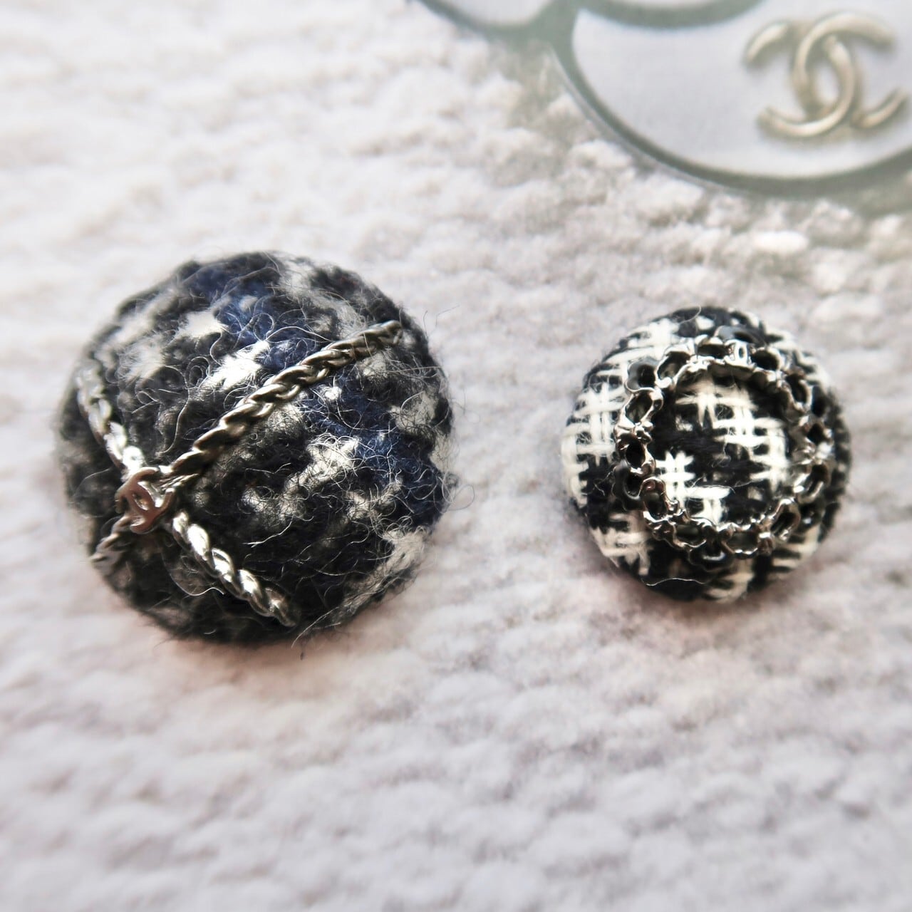 LAST ONE SALE】シャネル ツイード ココマークボタン 18mm | annvintage