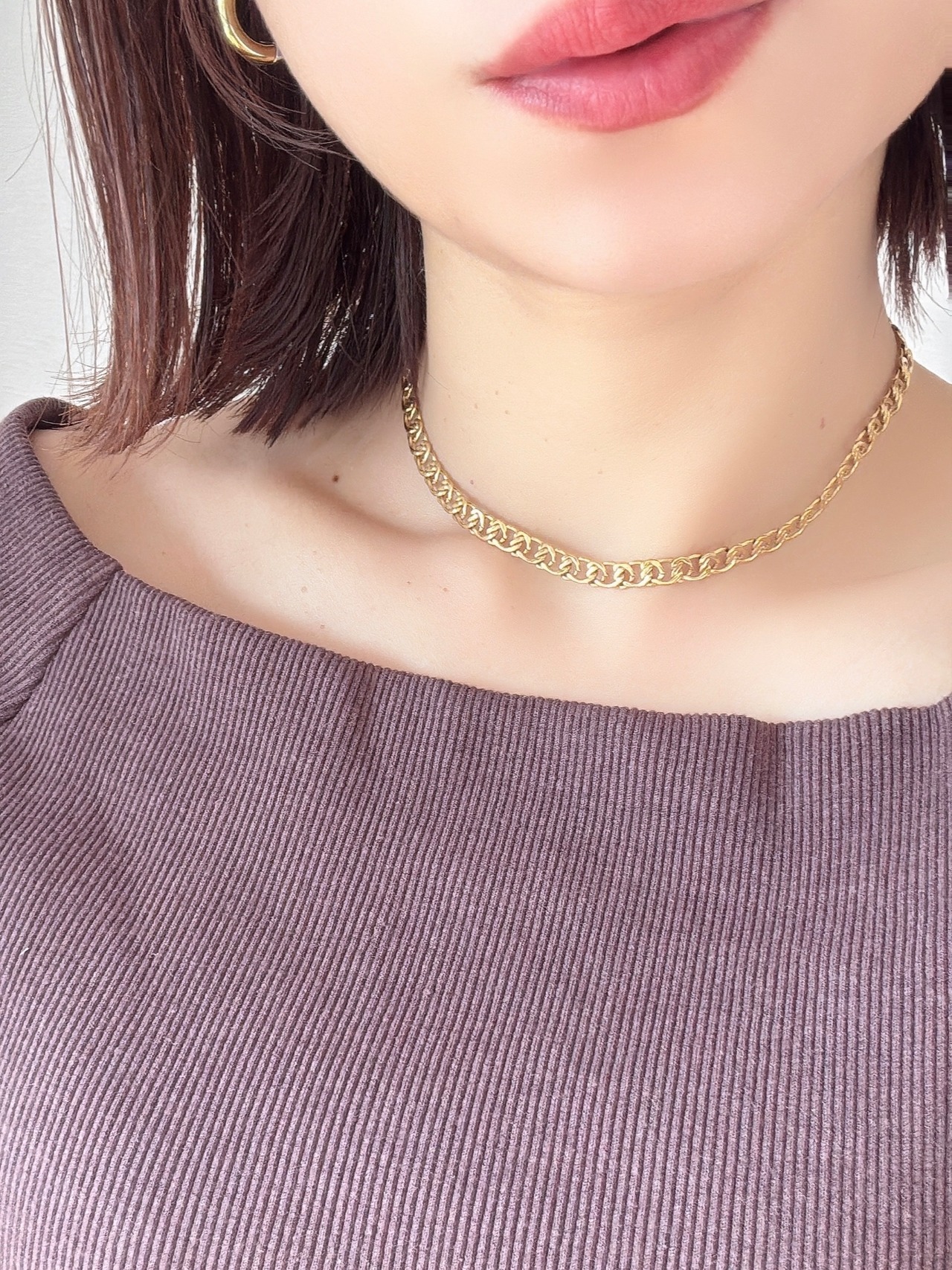 チェーンチョーカーネックレス