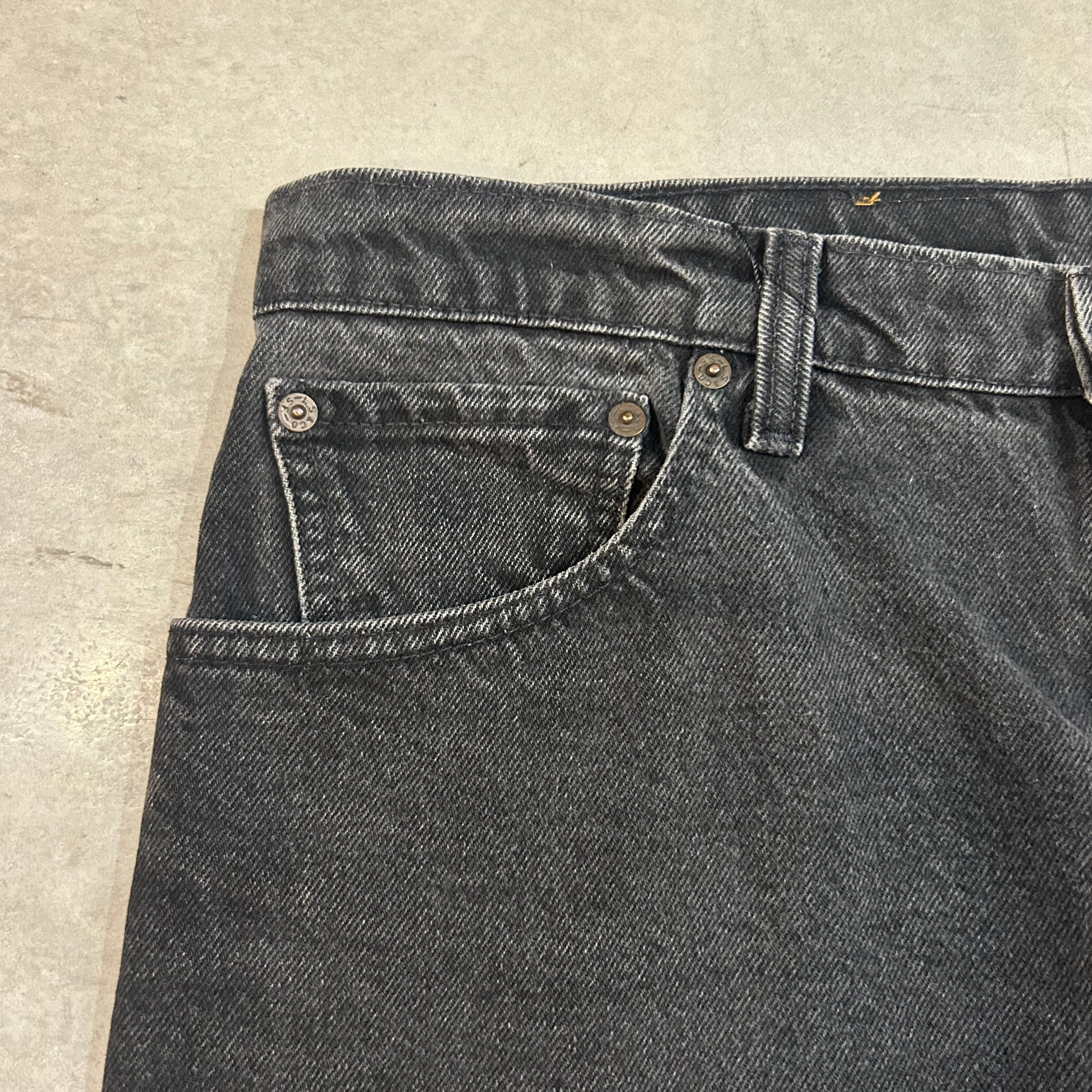 【W34 L32】 levi's バギー ブラック リーバイス 550 size:W38L32 【 Levi's 550 BLACK 】 リーバイス ブラックデニム