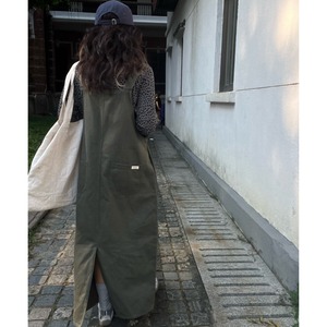 patch pocket jumper skirt J00021