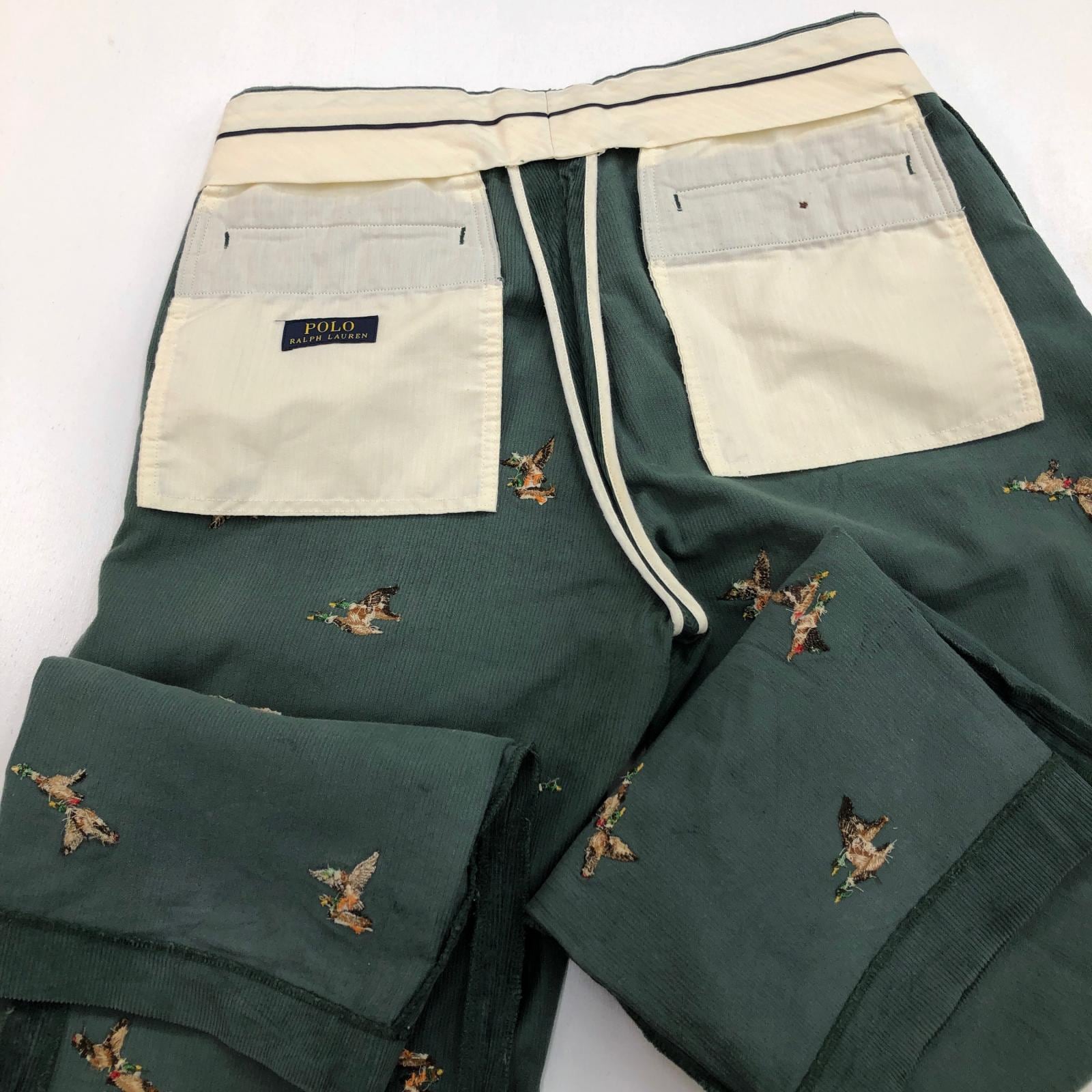 POLO RALPH LAUREN | ポロ・ラルフローレン パンツ 総柄 細畝