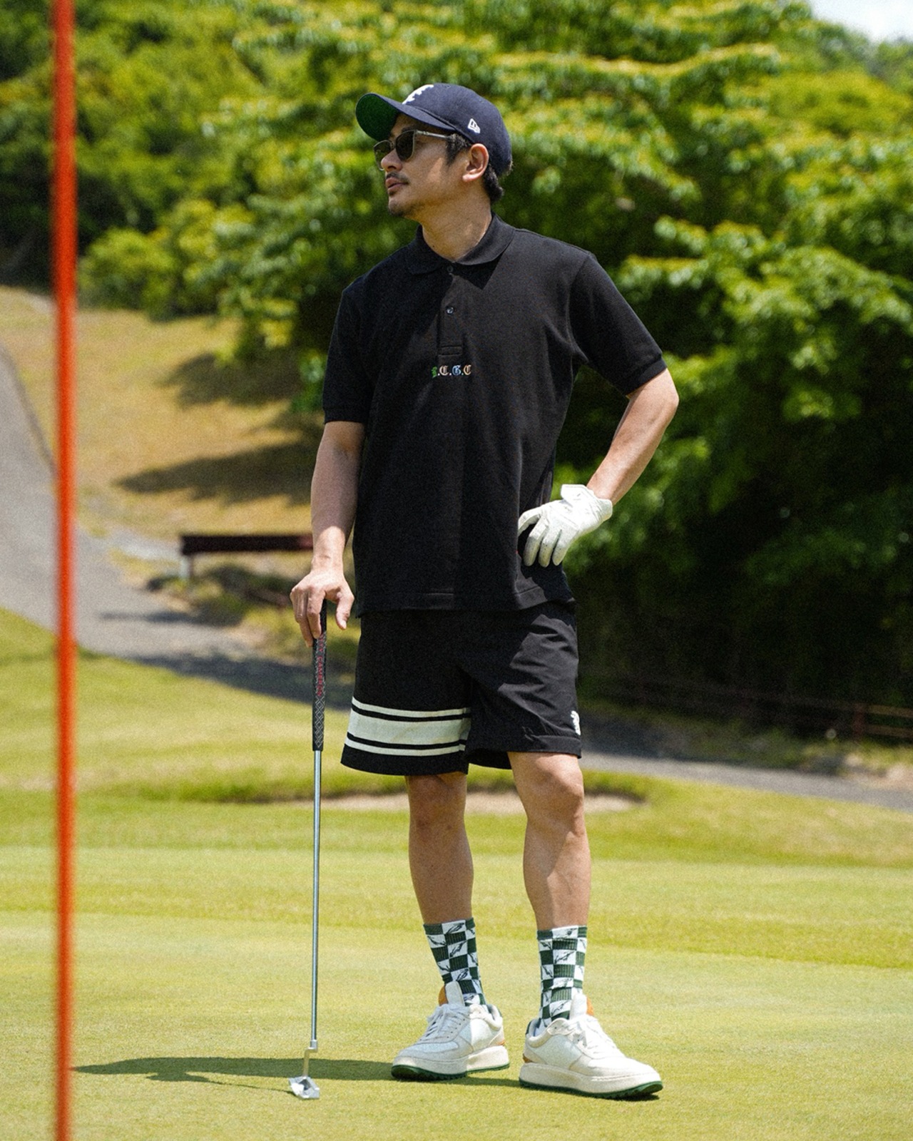 【RCGC】R.C.G.C EMBROIDERY POLO SHIRTS［RGC031］