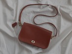 AMERICA 1990’s OLD COACH “LIGHT BLOWN Leather” shoulder bag