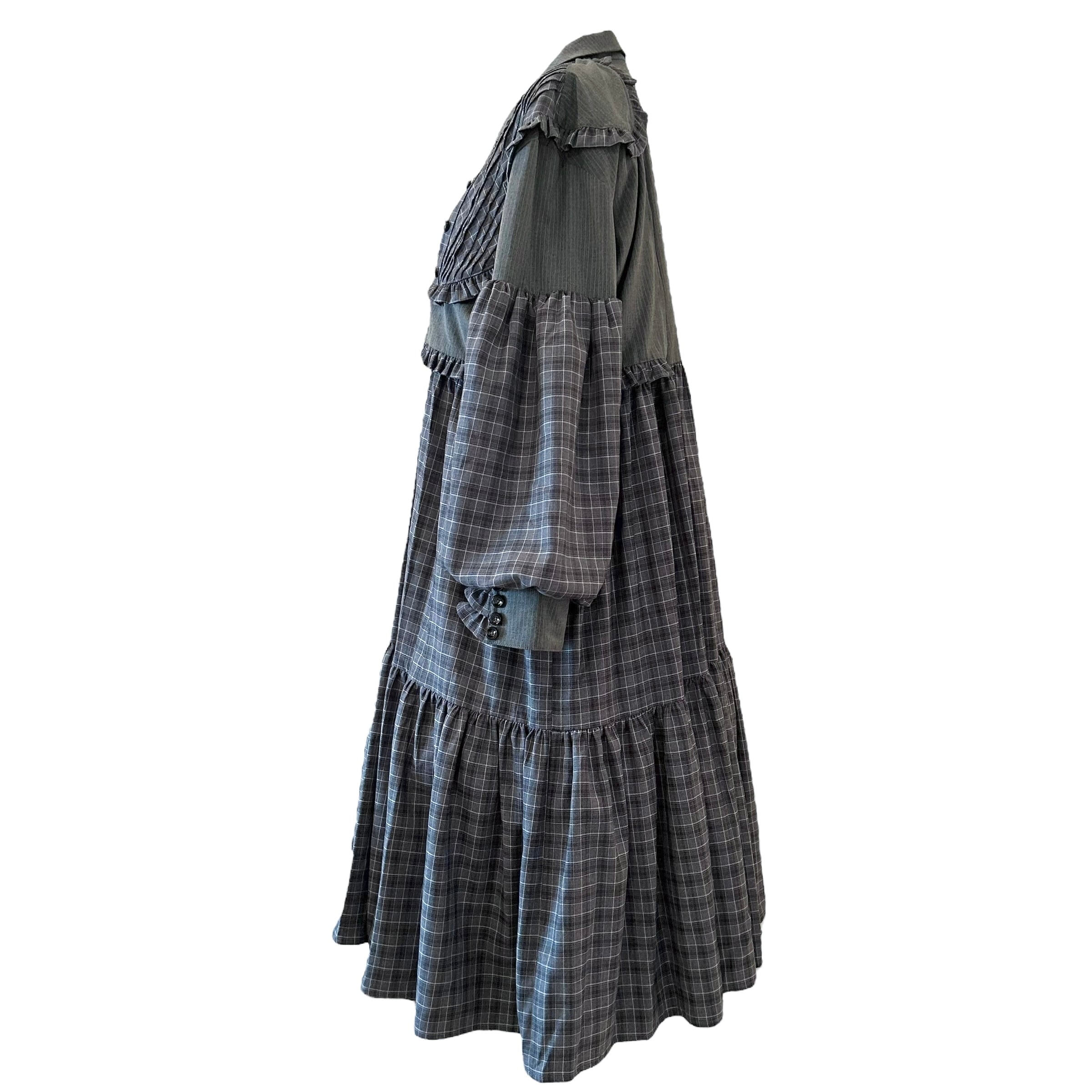 ヨークドッキングスーツワンピース GRAY