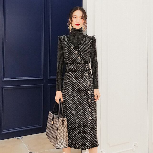 レディース ワンピース 結婚式 パーティー お呼ばれ ウエストマーク