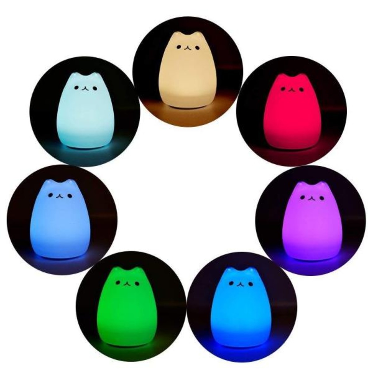 Formosa Japan シリコン ねこ 猫 LED イルミネーション ランプ デスクライト IF-LEDC Formosa Japan シリコン ねこ 猫 LED イルミネーション ランプ デスクライト IF-LEDC