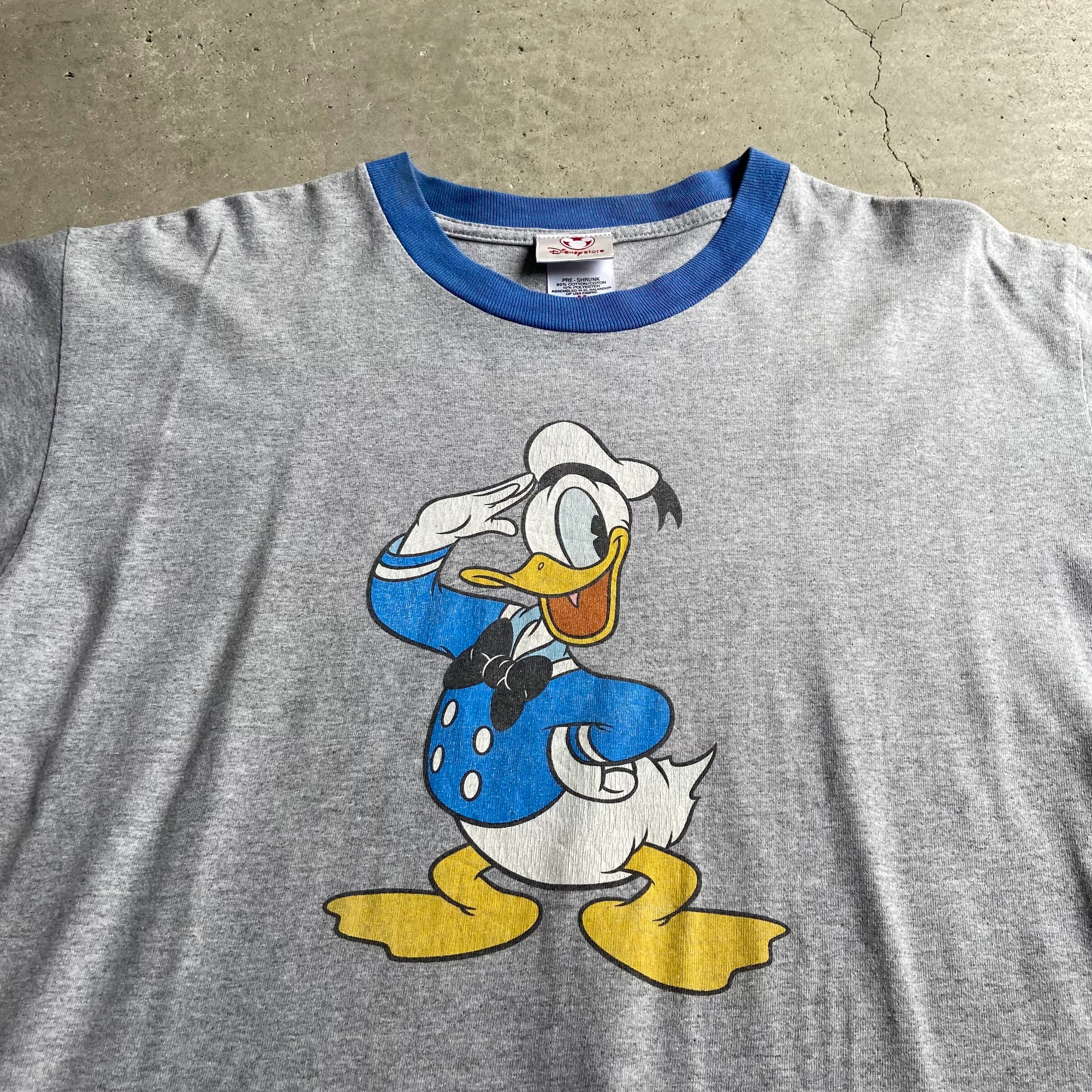 70s USA製 vintage ドナルド リンガー Tシャツ ミッキーフレンズ