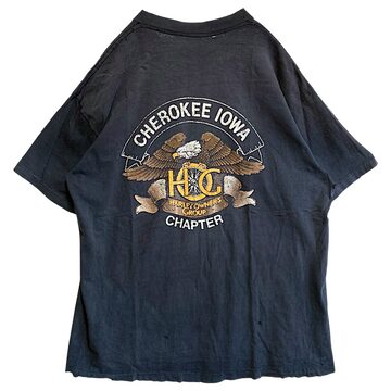 90s USA FRUIT OF THE LOOM Harley-Davidson Pocket T-shirt / 90年代 