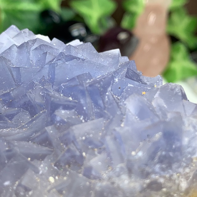 24.幻想的な色合い☆ヤオガンシャン産・ブルーフローライト原石