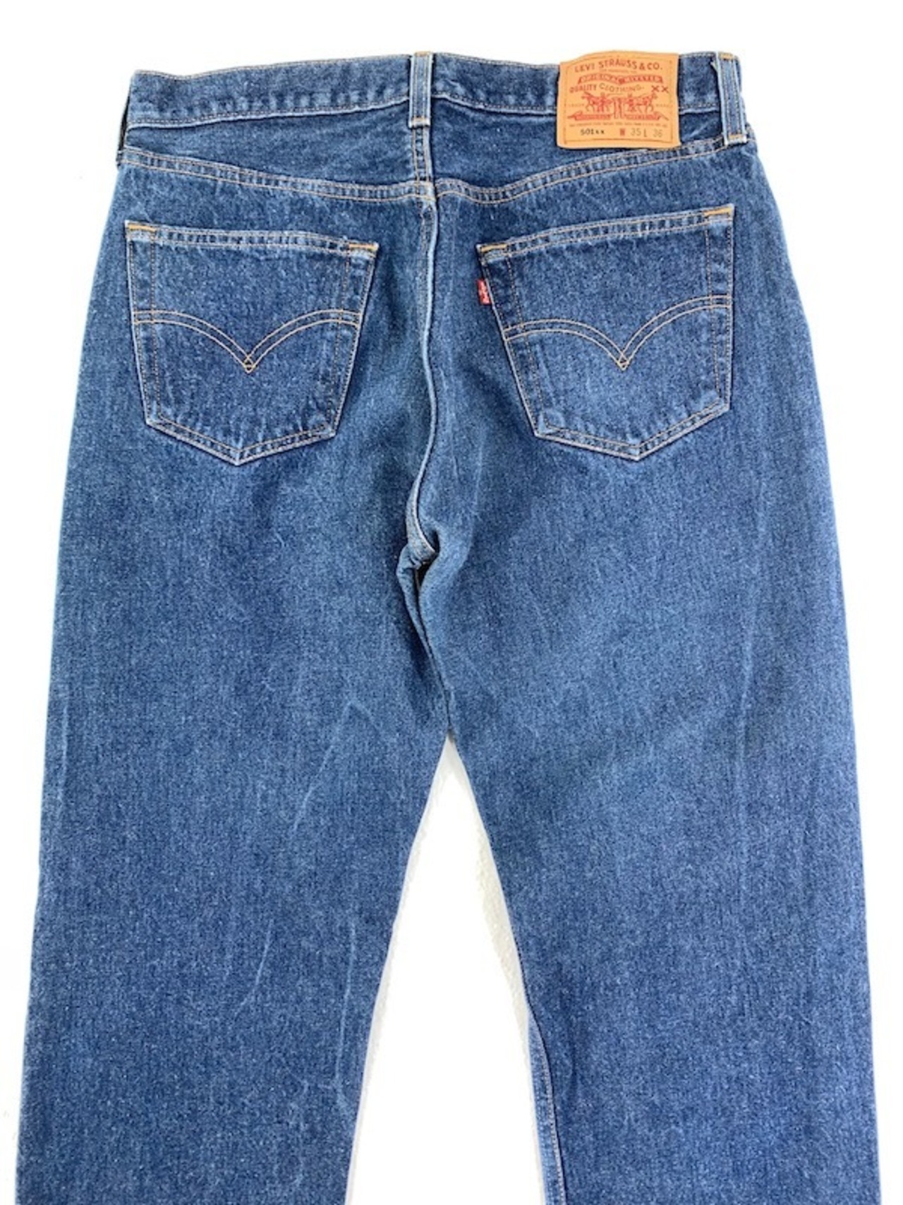 079リーバイス Levis501 レギュラー古着 1997年米国製刻印653  W85cm(ぐるり）L83cm(股下）