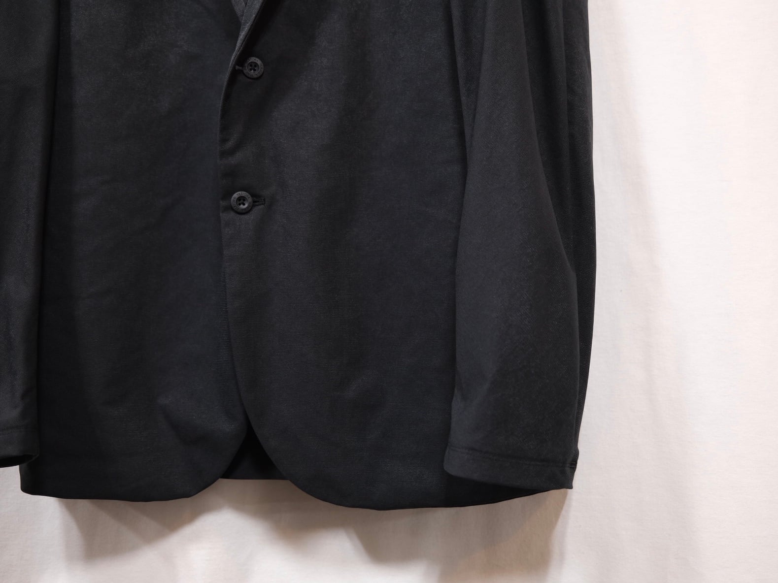 TEATORA”WALLET JACKET MOTION STRUCTURE BLACK” | Lapel online store