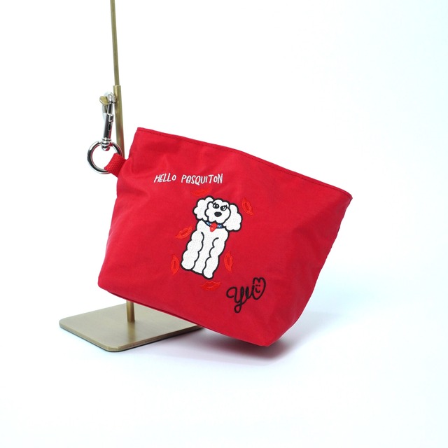 TP30-RED  Trapezoid Clip Pouch