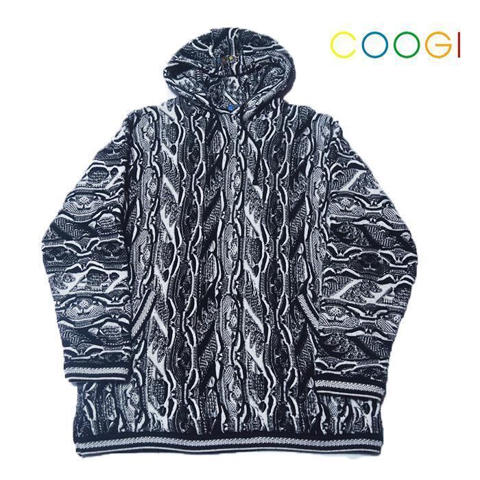 COOGI 3Dニット パーカー