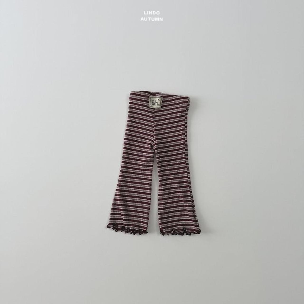 韓国子供服 / LINDO / ニットぽんぽんレギンス / 秋服 *XS~XL*