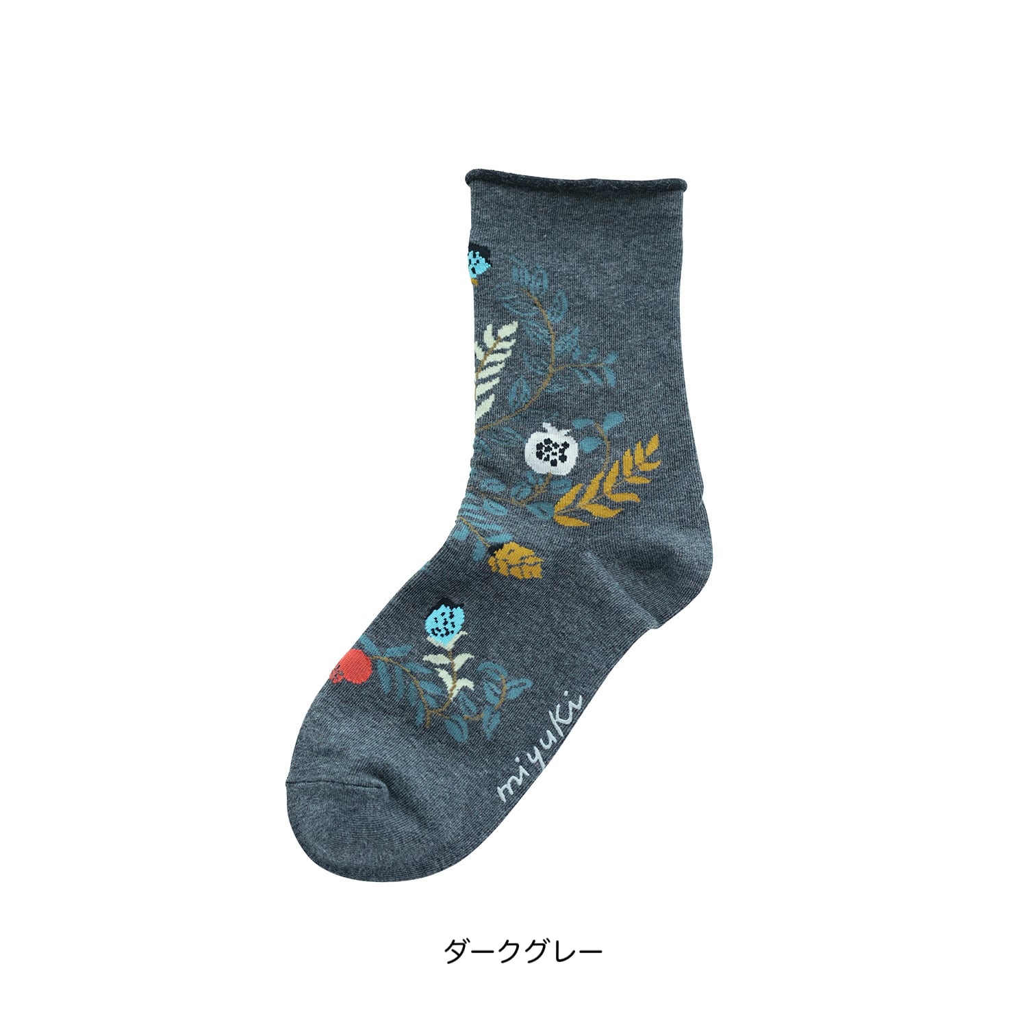 松尾ミユキ ソックス ヴァイン×プランツ | Zakka so-la