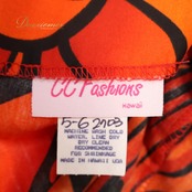 フラダンス 衣装 ワンピース ドレス オレンジ系 CCファッション ハワイ製 CC Fashions モンステラ柄 ハワイアンプリント オレンジ 橙 黒 アロハ フラ ダンス レッスン 練習 フリル袖 フレア 華やか 鮮やか おしゃれ ダンス衣装 ハワイアンダンス レディース ブラック系 イエロー系 フラワンピース フラドレス ハワイアン オフショルダー風 ないしょ風 フリル フレアスカート プリントワンピ 柄ワンピ モンステラリーフ 亜熱帯柄 アニマル柄 トラ柄 トラモチーフ カラフル 派手 可愛い