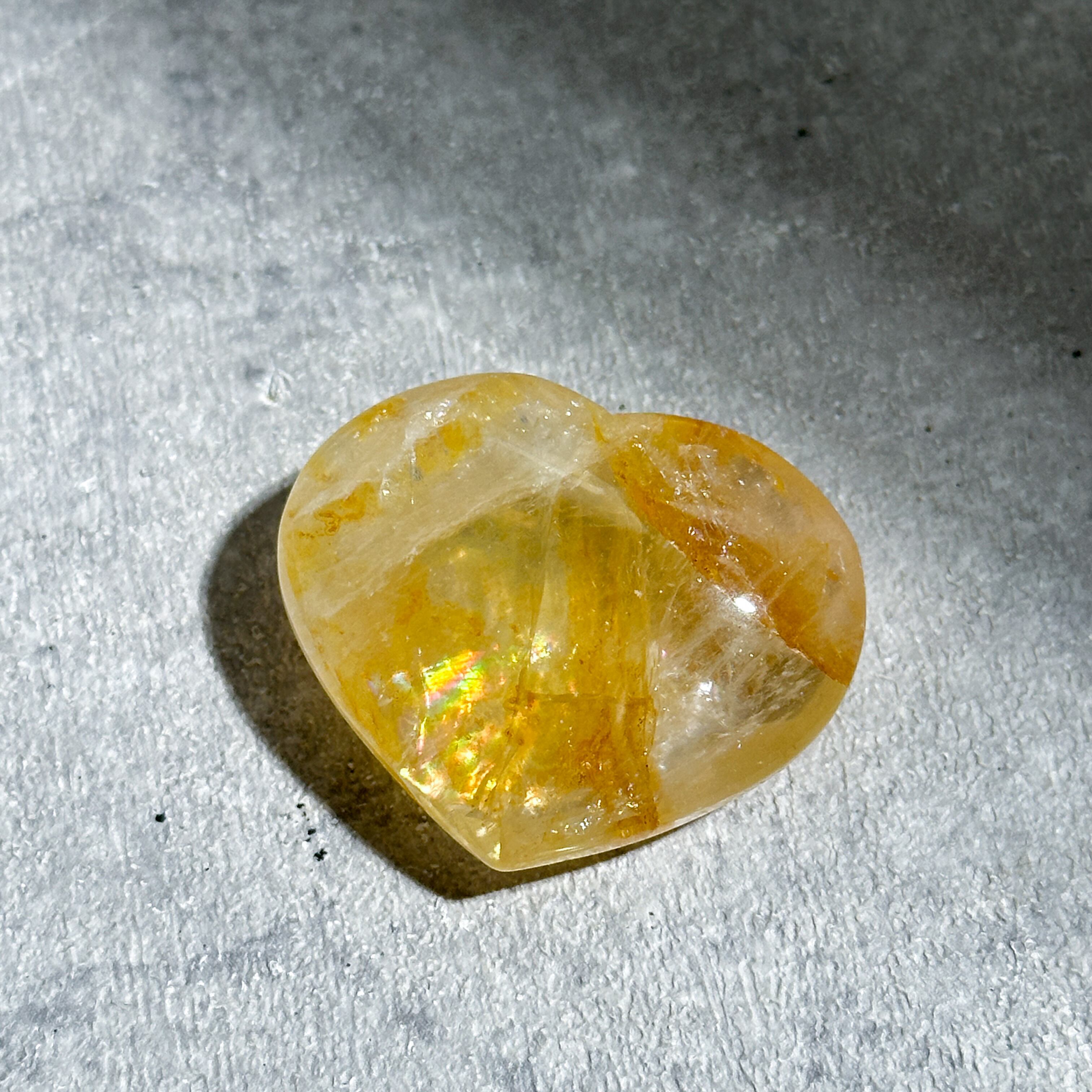 ゴールデンヒーラー ハート型 72◇ Golden Healer ◇ 天然石・鉱物