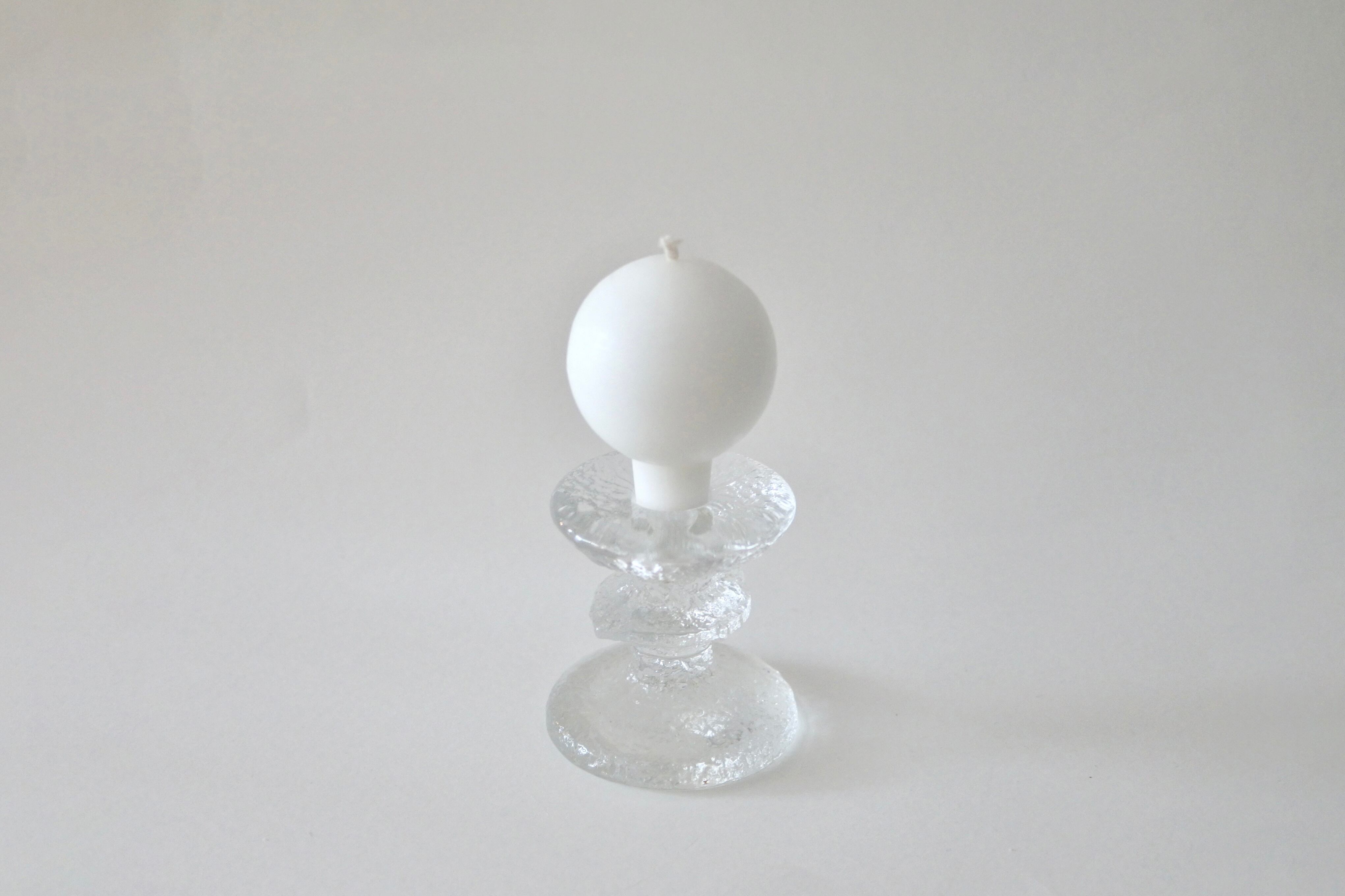 vintage NUUTAJÄRVI VILJA glass vase / ヴィンテージ ヌータヤルヴィ