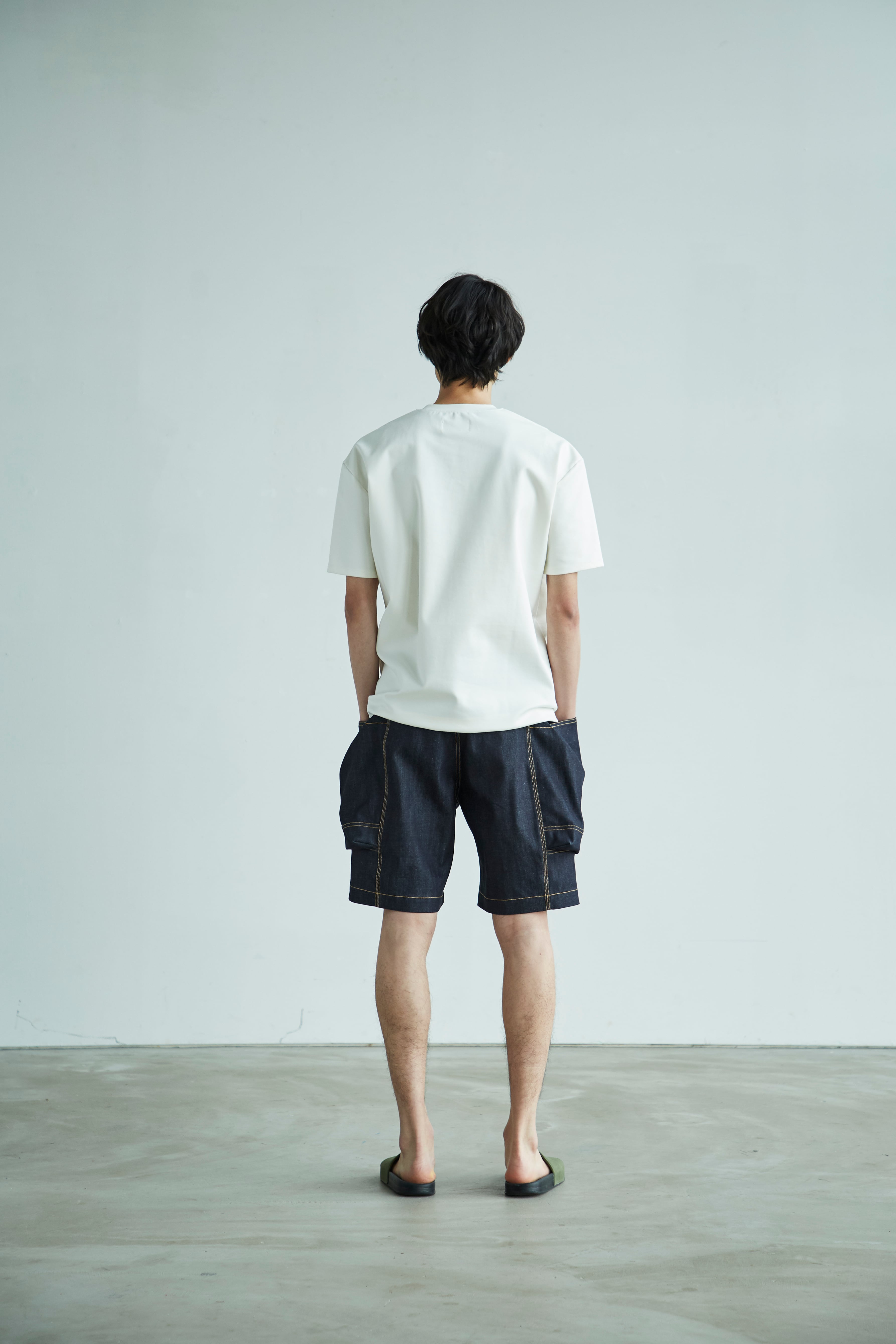 TROVE x 岡部文彦 / BIG POCKET SHORTS ( BASIC SILHOUETTE DENIM ) / INDIGO |  ニューオダ理容室 powered by BASE