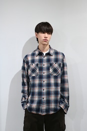 DOCKERS check flannel shirt
