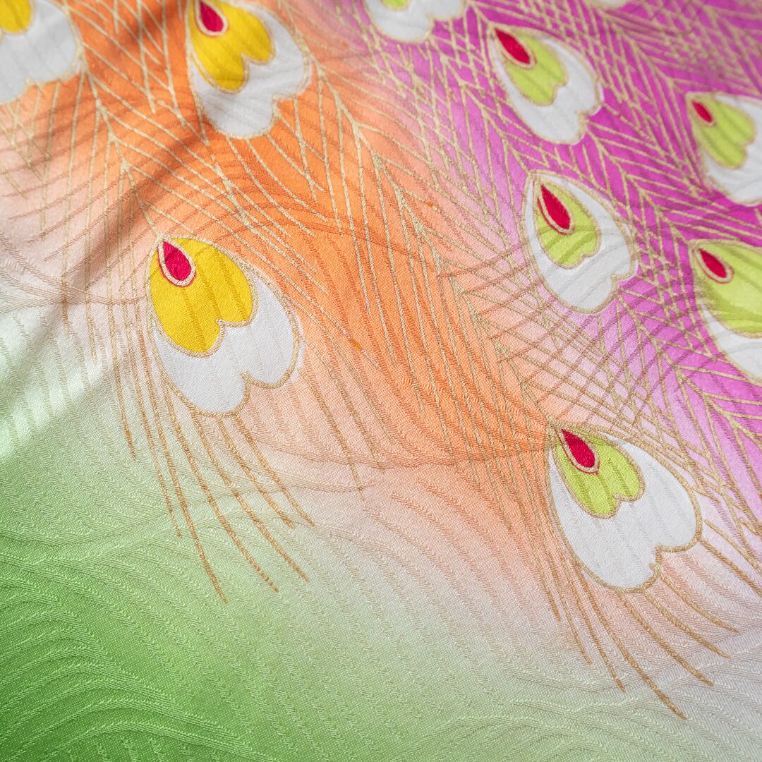 7歳 女の子 『kujaku』 /SS7005(対応身長目安 約115〜125㎝)