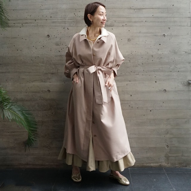 コットンカラーカーディガン