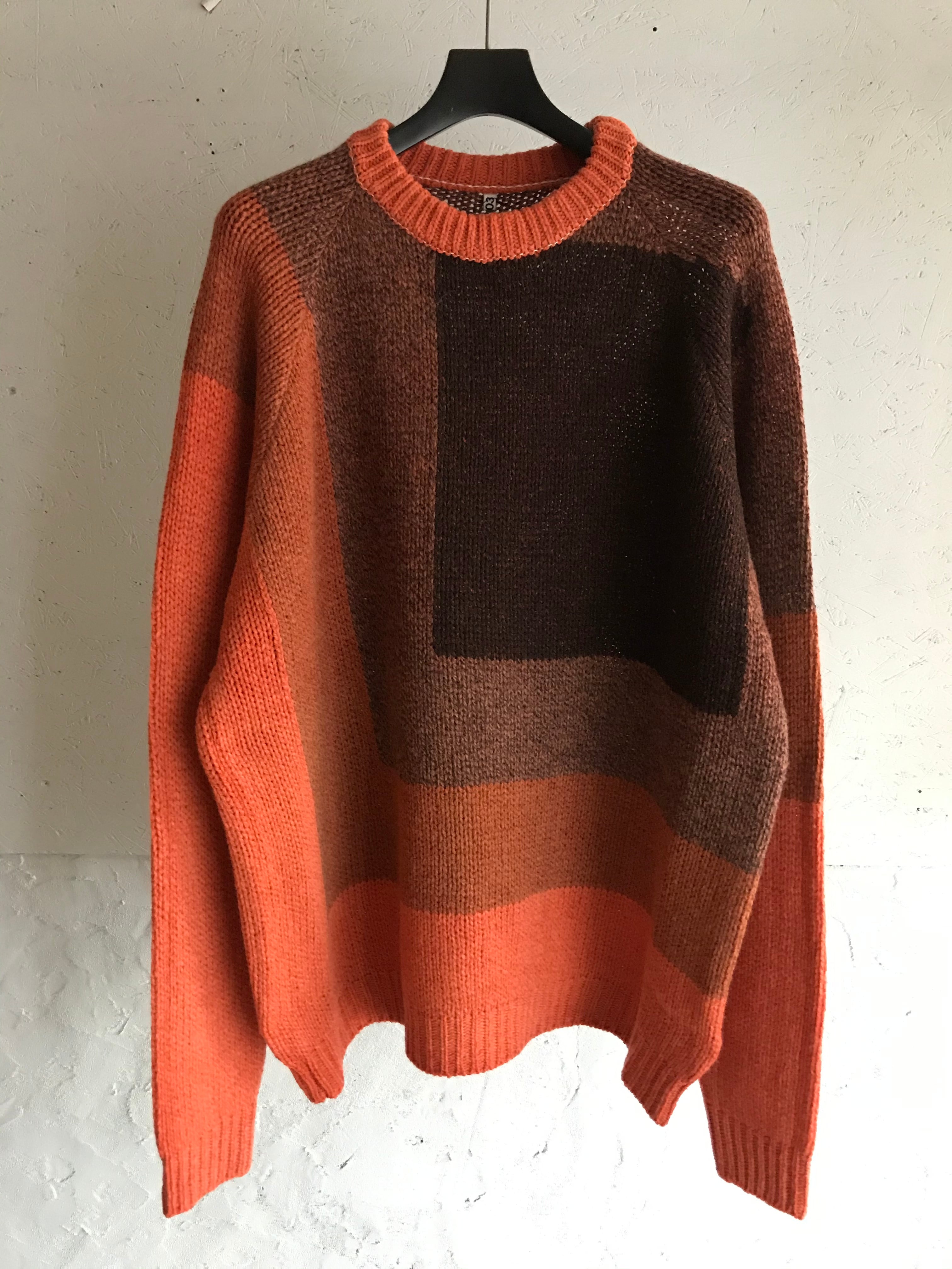 KHOKI 20AW NEP OVERDYE KNIT-