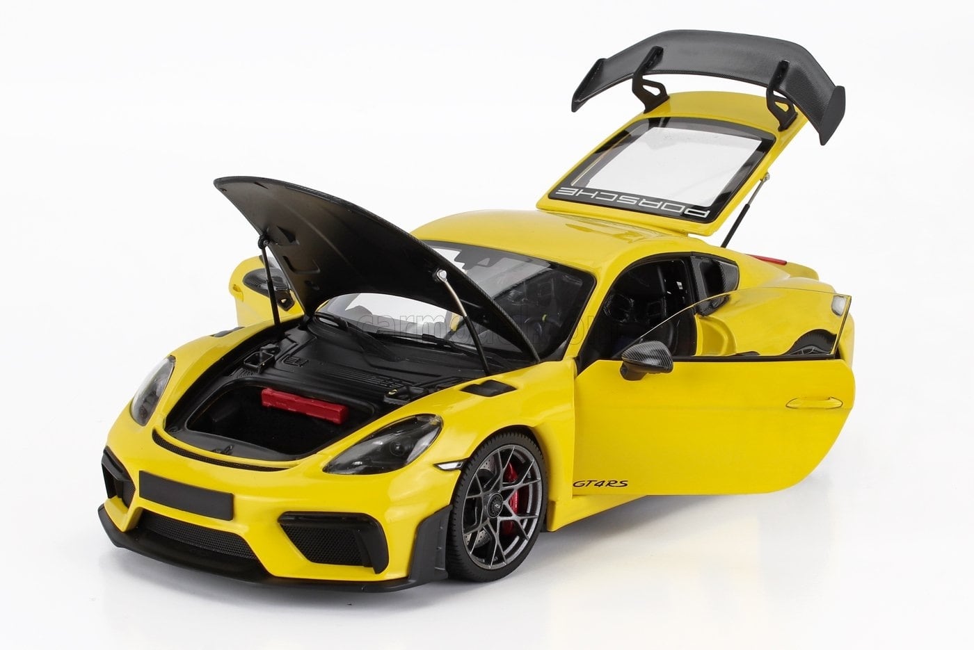 ミニカー 1/18 ポルシェ ケイマン GT4 ミニチャンプス MINICHAMPS 1/18