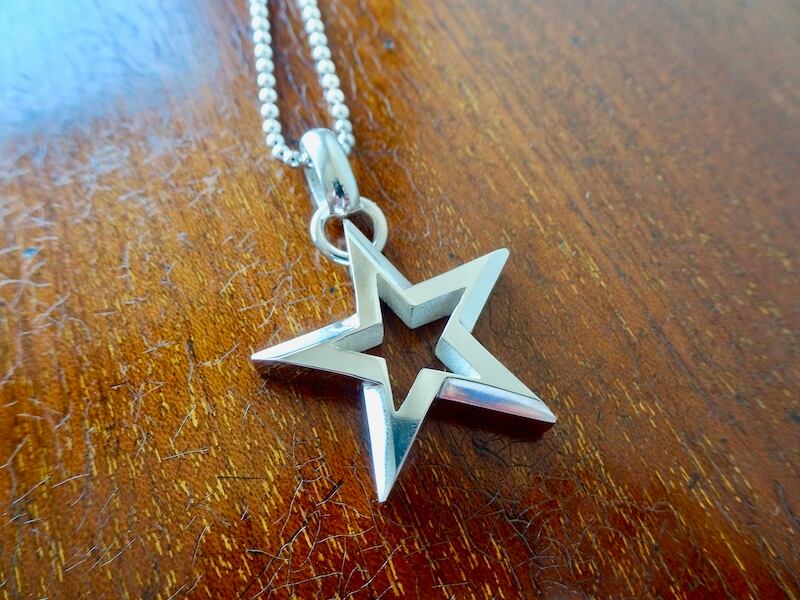 仁尾彫金『ビッグスターペンダントバチカンノーマル』ハンドメイド91  