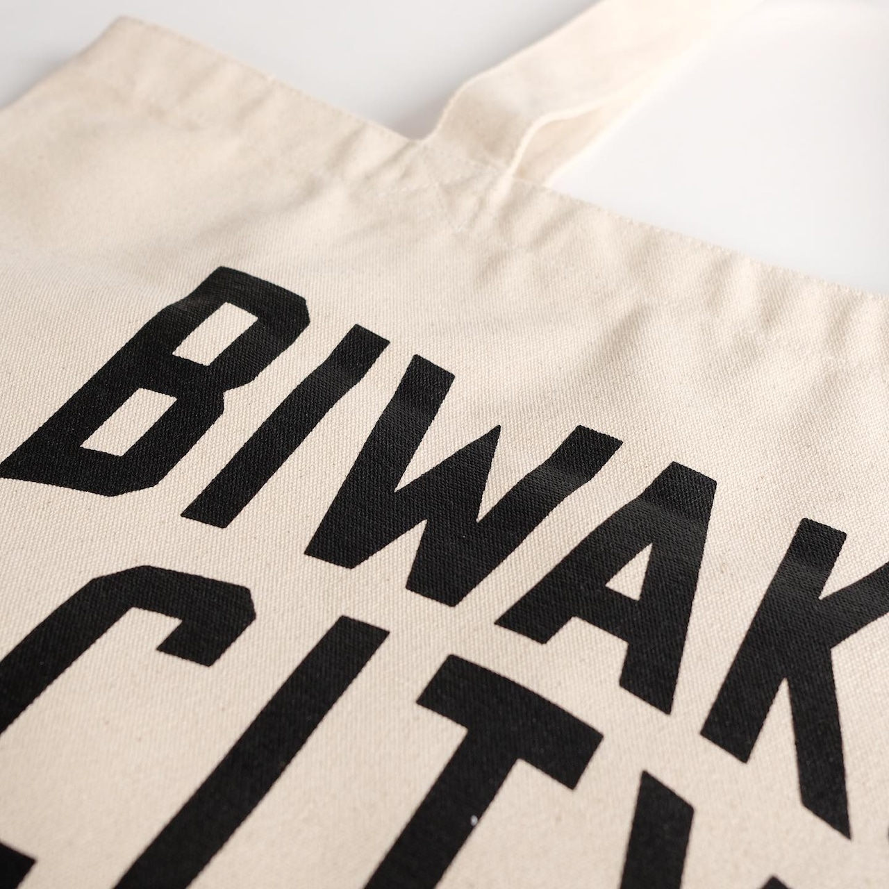 BIWAKO CITY   / BASIC LOGO TOTE BAG