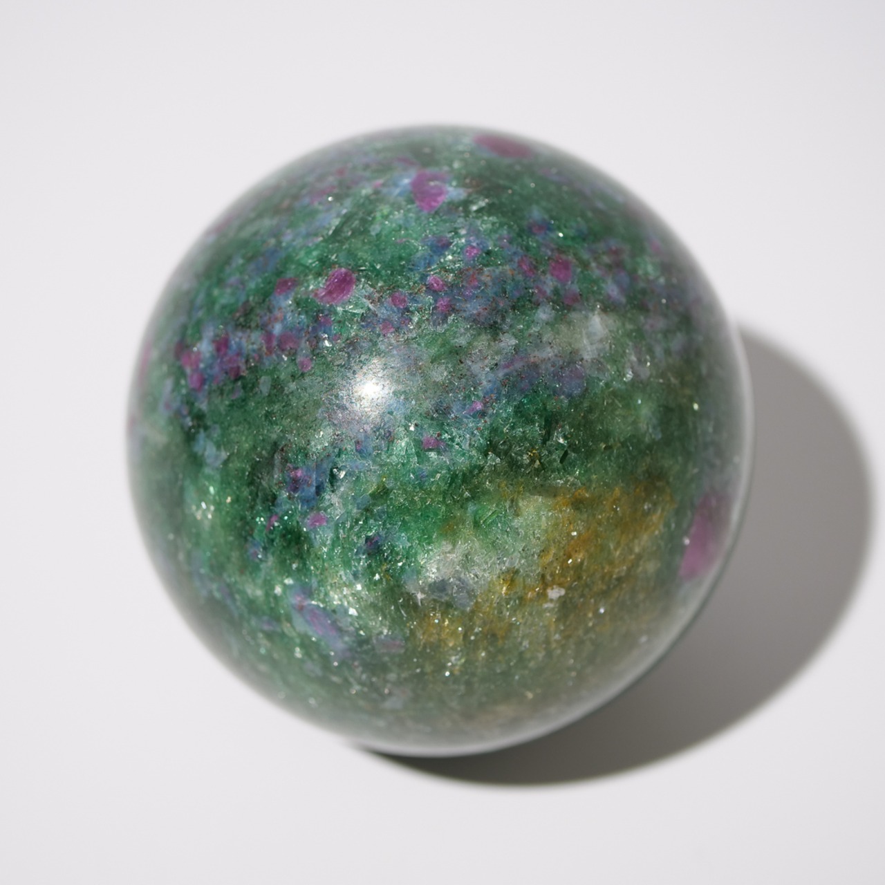 ルビー / カイヤナイト / グリーンマイカ【φ5.9cm】/ スフィア