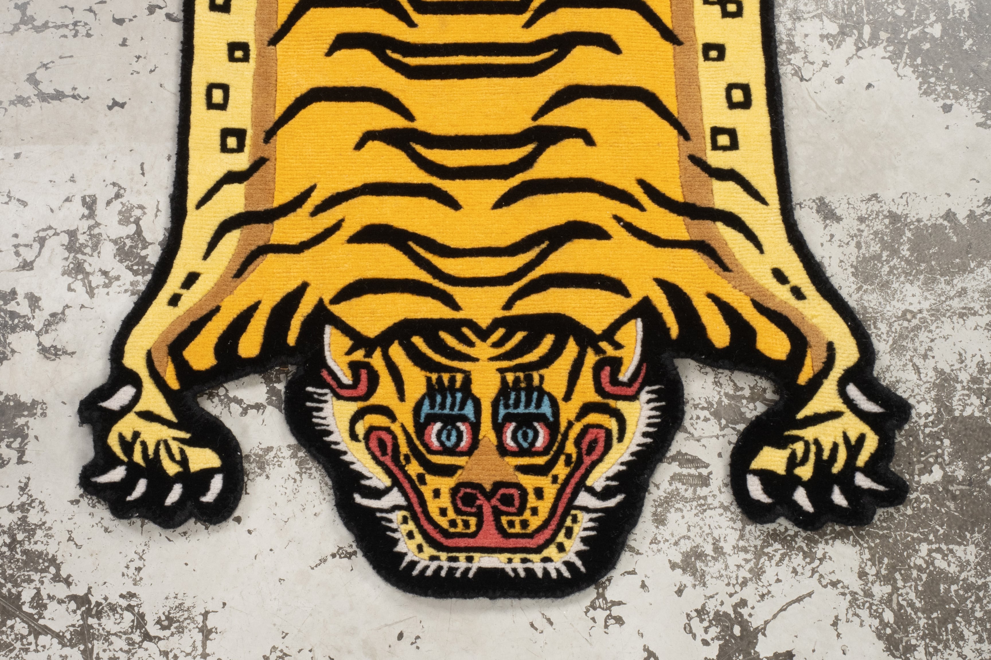 Tibetan Tiger Rug 《Sサイズ•ウール・オリジナル3・シグネチャー