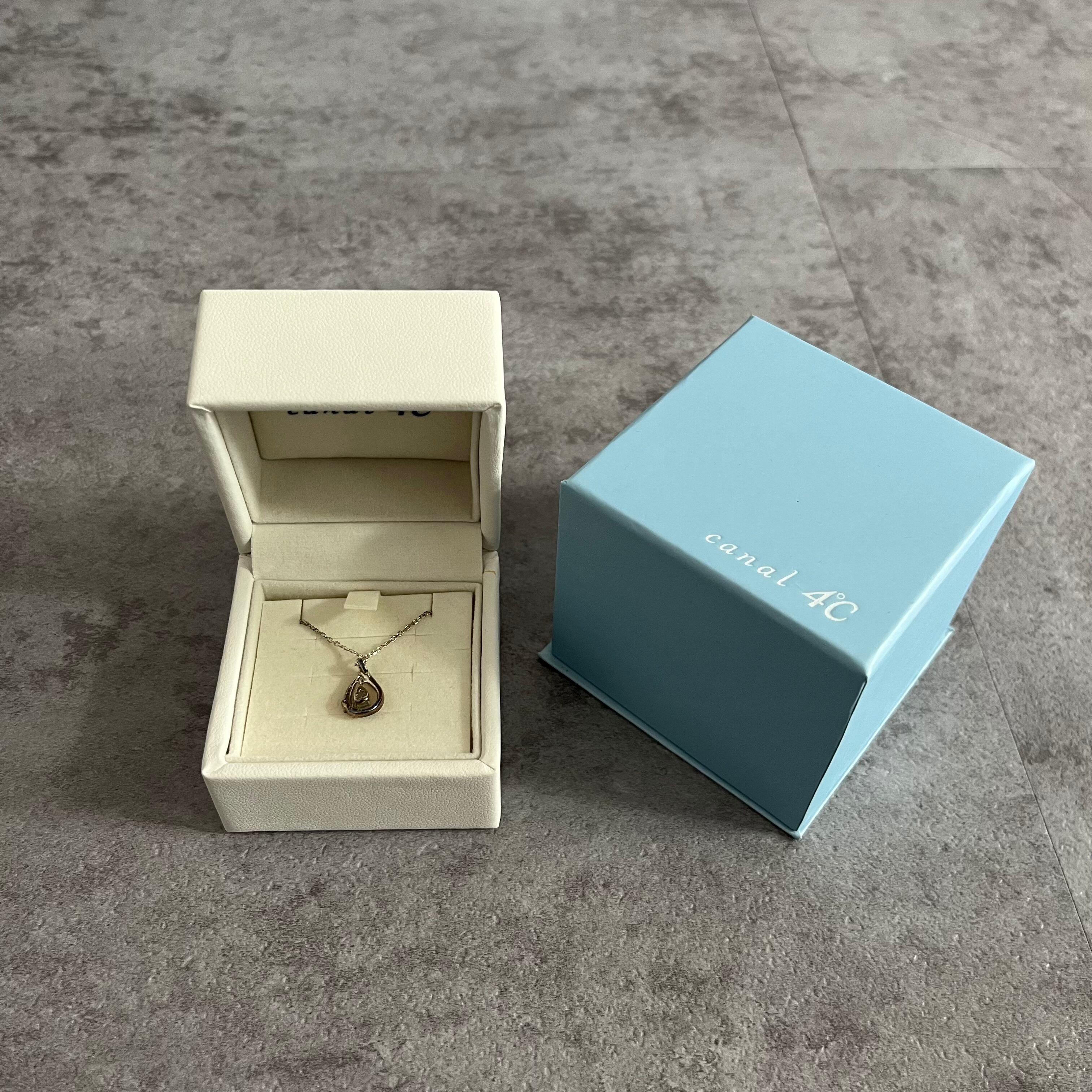 ブランドアクセサリー NINA RICCI ネックレス ティアドロップ ライン 