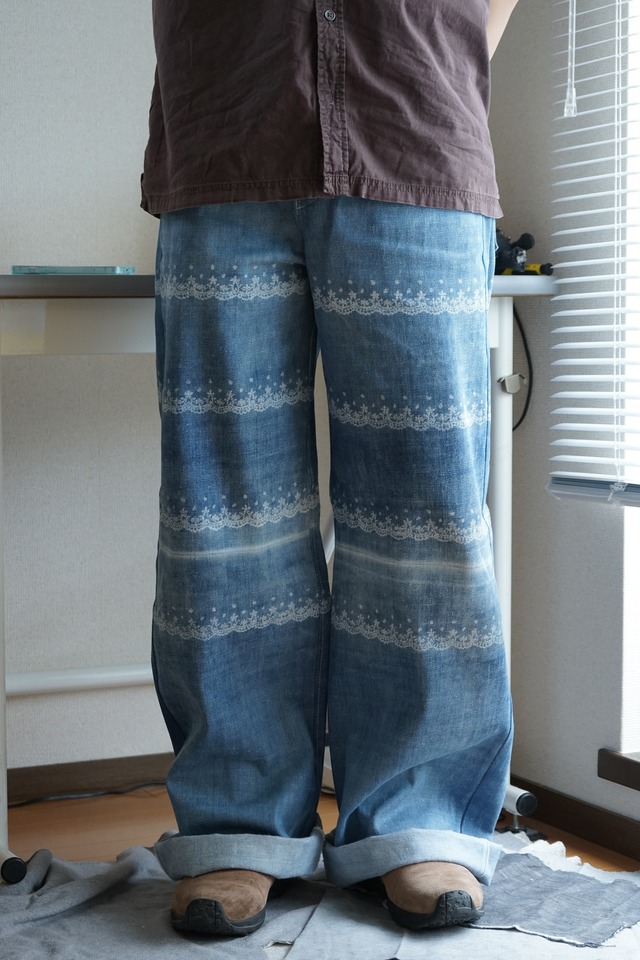 【one-of-a-kind】Relaxed Trace Denim Blue - Tinycrown (Men)