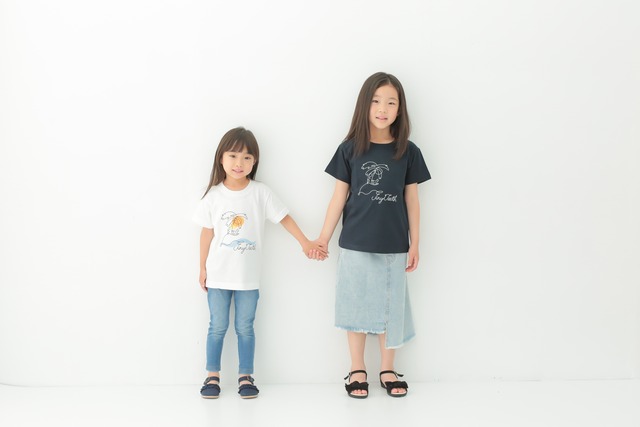 【子供用】ビーチデザインTシャツ