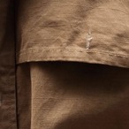 Men's Button Down Work Shirt with Flap Pockets ◇3color H0751