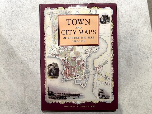 【VN081】Town and City Maps of the British Isles /visual book
