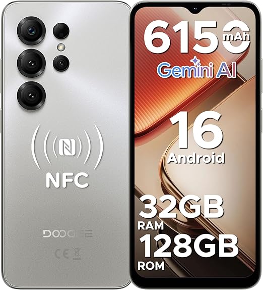 最新 Android16 スマホ】 DOOGEE Note56X Pro Android 16 スマホ 6.56