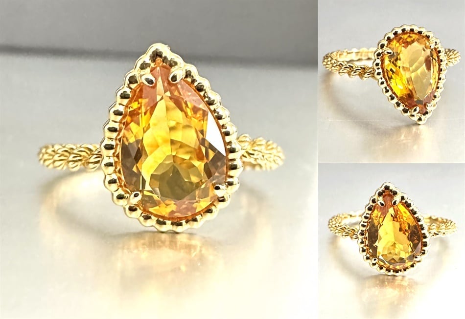 BOUCHERON ブシュロン serpent boheme セルパンボエム シトリン リング