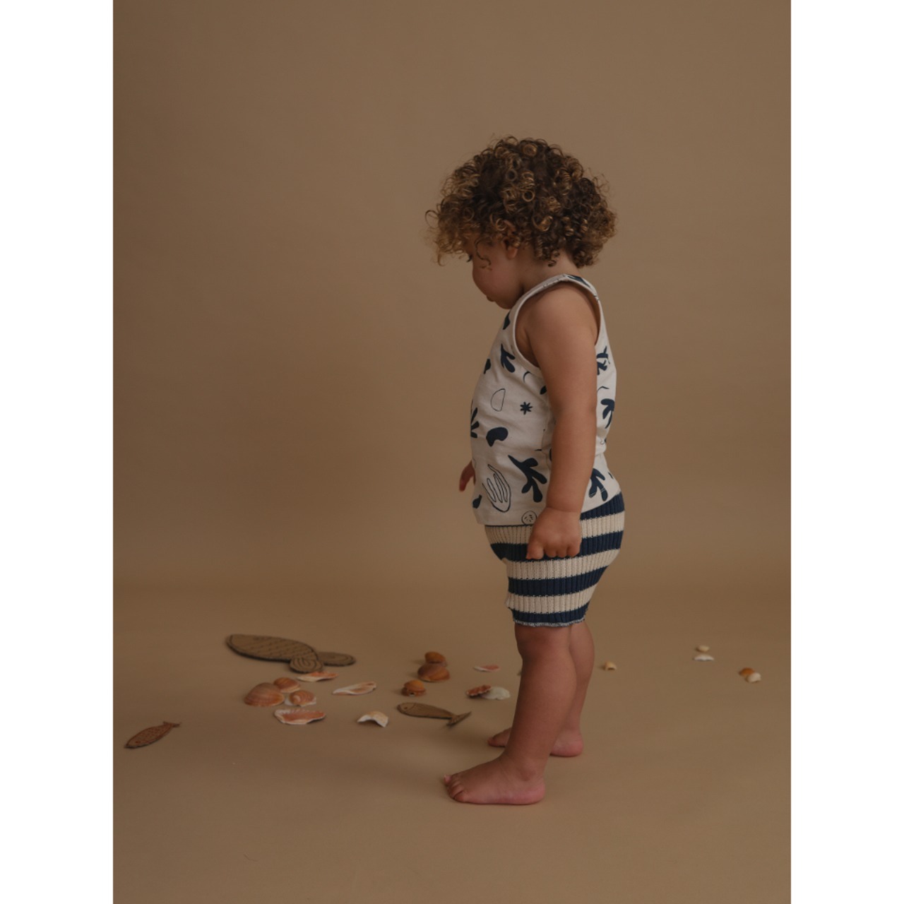 organiczoo　Capri Vest Undyed Cotton