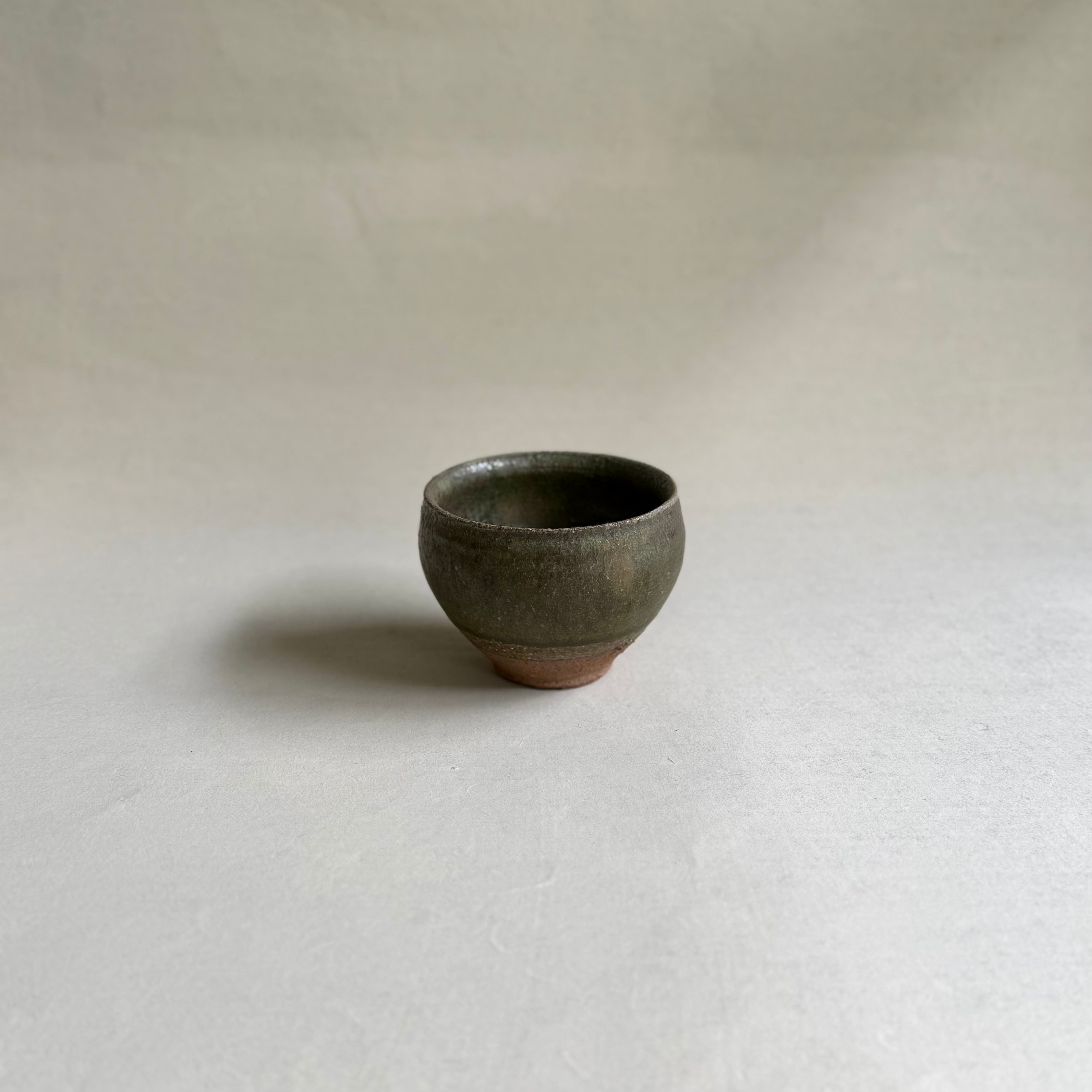 清水善行 灰釉汲み出し