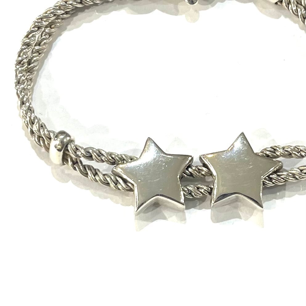 特集掲載⭐︎希少【TIFFANY&CO.】2325 イタリア製 星に願いを。ダブル