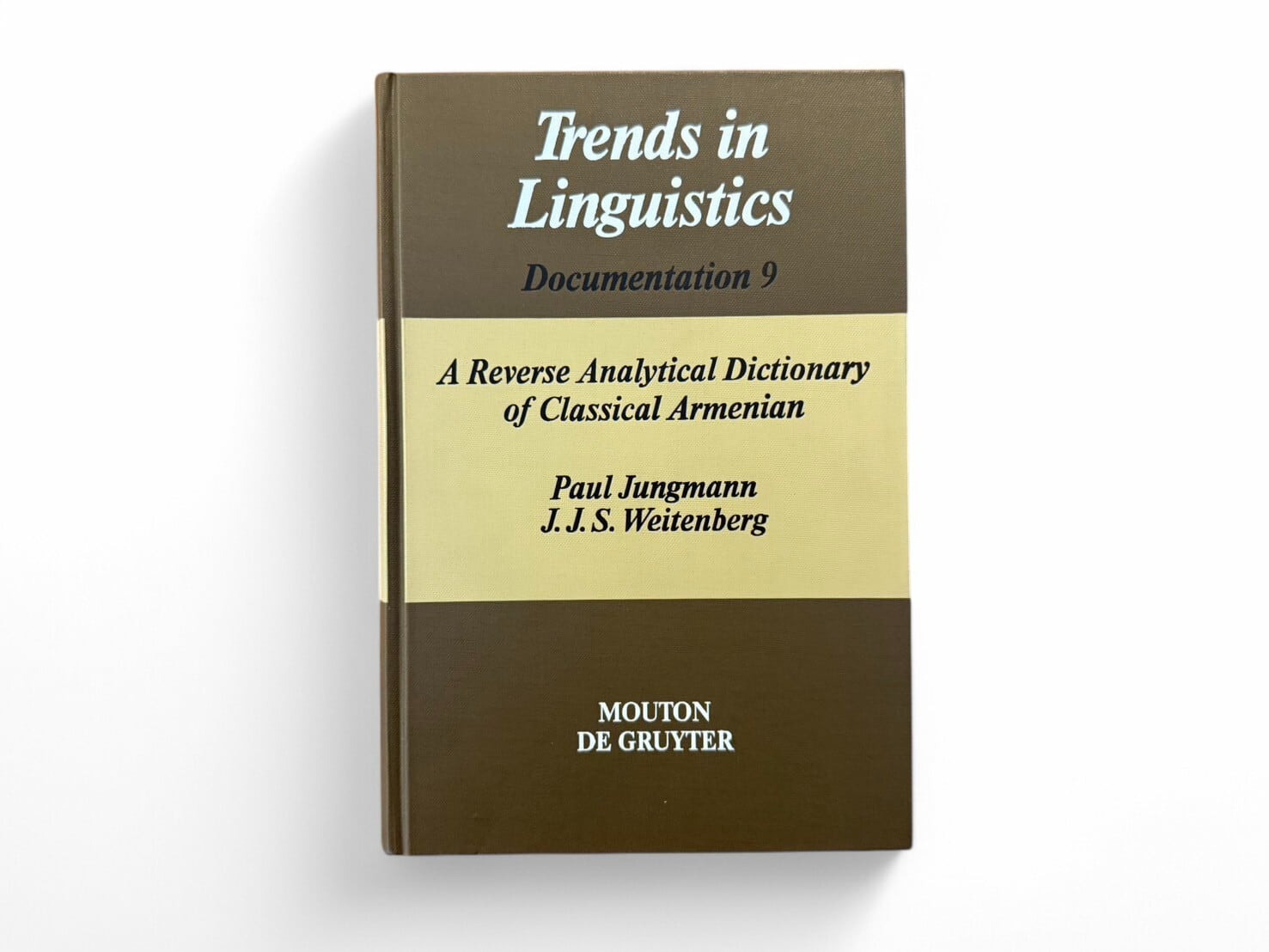 【SG101】【FIRST EDITION】A Reverse Analytical Dictionary of Classical Armenian(1993) / Paul Jungmann & J.J.S Weitenberg
