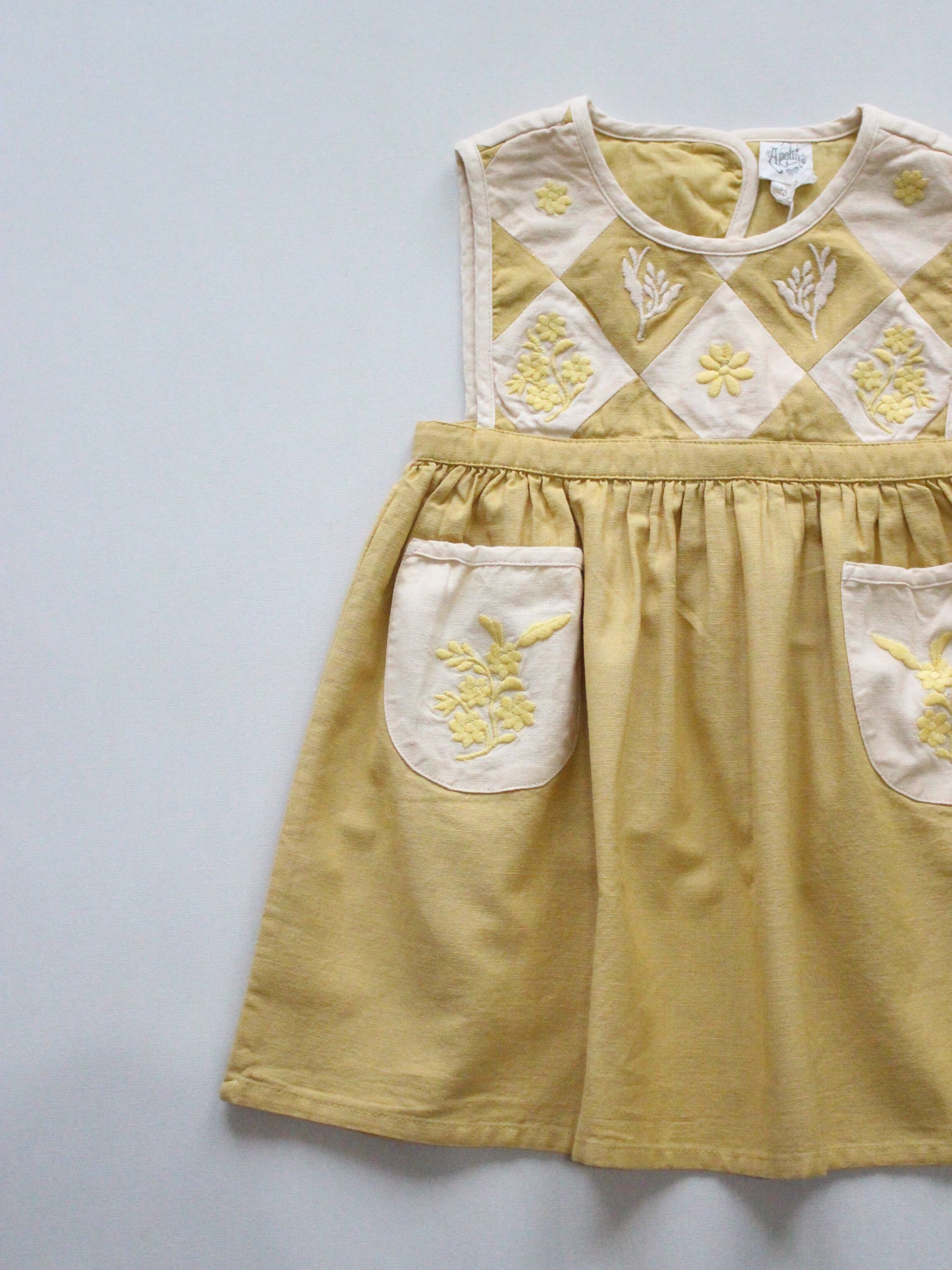 ワンピース Apolina MTO Bibi Pinafore Prairie 3-5Y ワンピース Apolina MTO Bibi Pinafore Prairie 3-5Y Kids