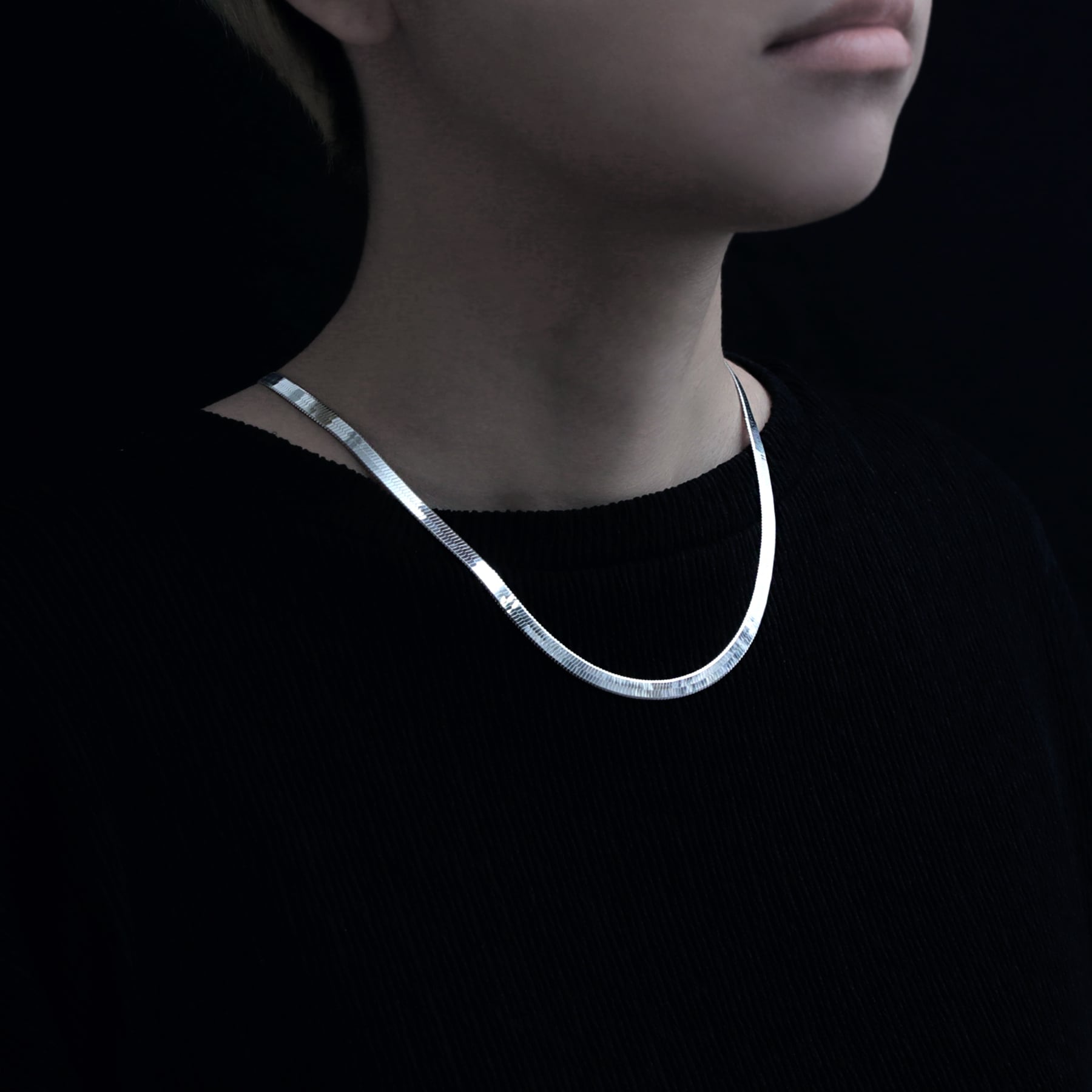 simple flat necklace [SNK50] / Y2023KHN3MF50 | YArKA official
